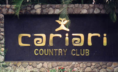 Cariari Entryway sign - San Jose, Central America