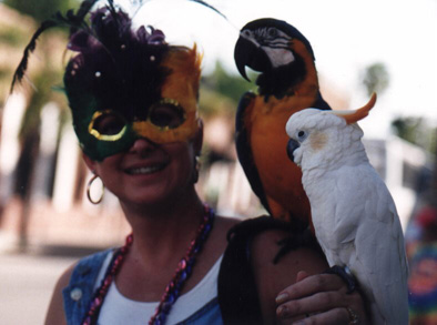 Me and a couple of my Phantasy Phest Phriends... (1995)